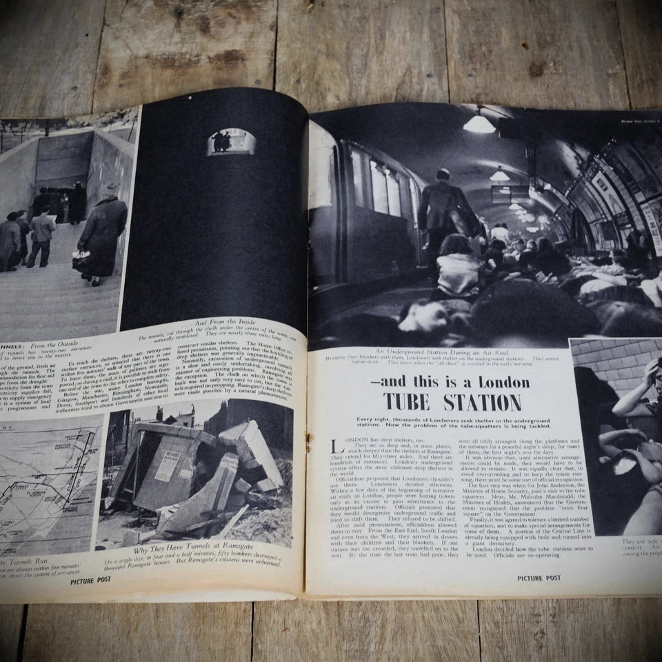 Picture Post WW2 Issue October 5th 1940 Lord Lothian, Ballet, War Diary