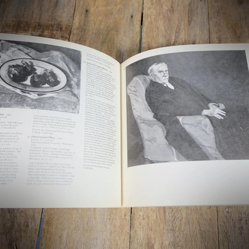 William Nicholson Paintings, Drawings & Prints, Artist, Stapled Softcover 1980