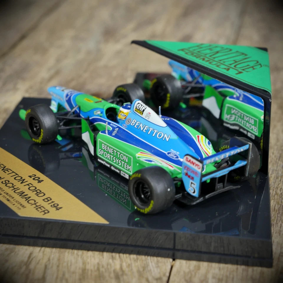 Onyx Heriate F1 Benneton Ford B194, Michael Scumacher, Boxed 1/43 Model 204