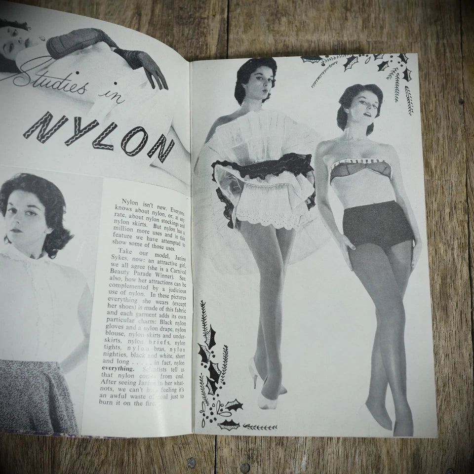 Carnival Winter 1957 Pocket Pin-Up Glamour Photography Magazine, Lingerie