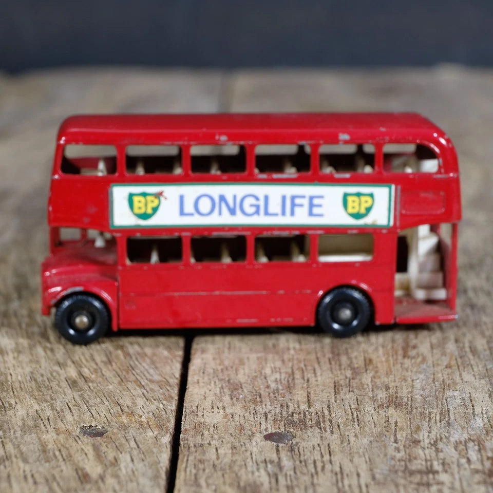 Original Vintage Matchbox/Lesney Routemaster Bus, BP Petrol Livery, No Box