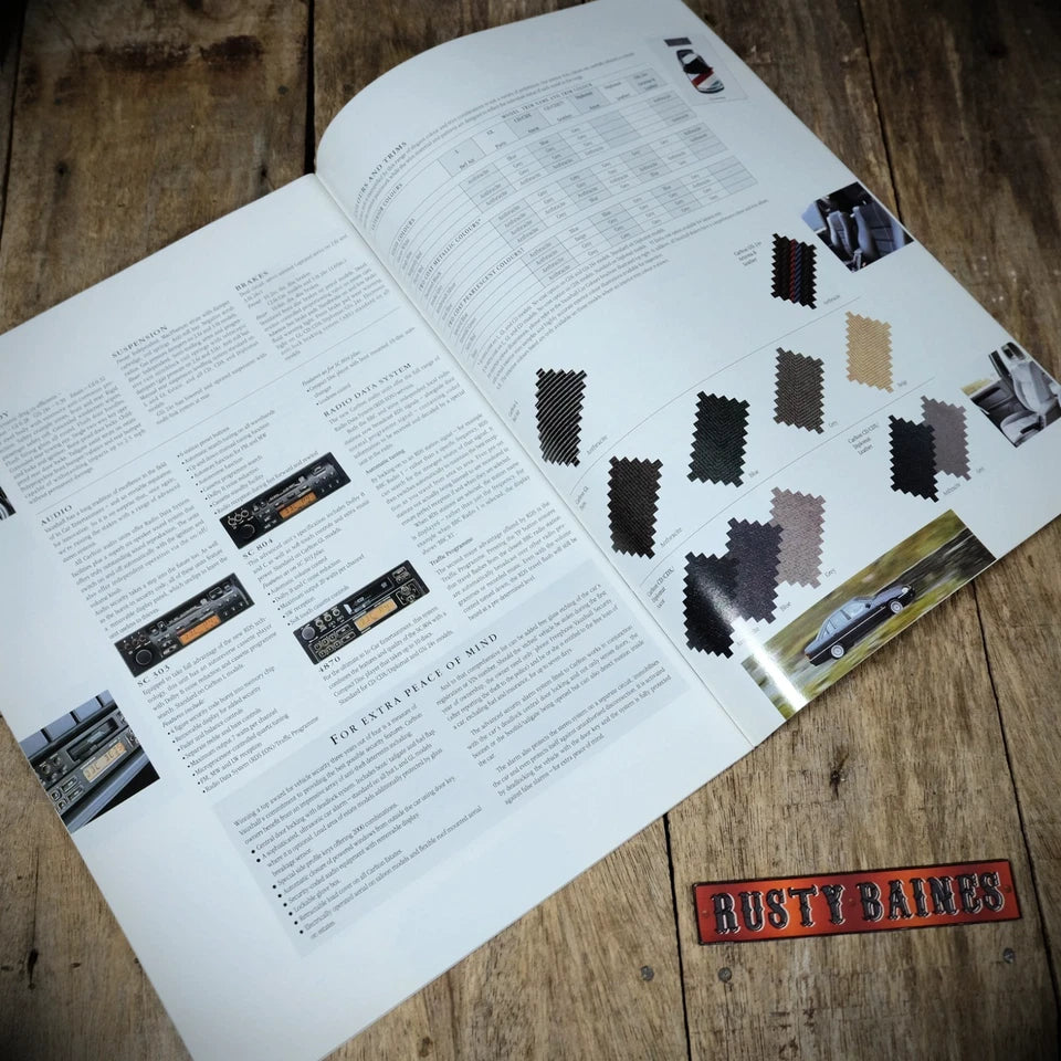 Sales Brochure, Vauxhall Carlton 1993 Range, Saloon/Estate
