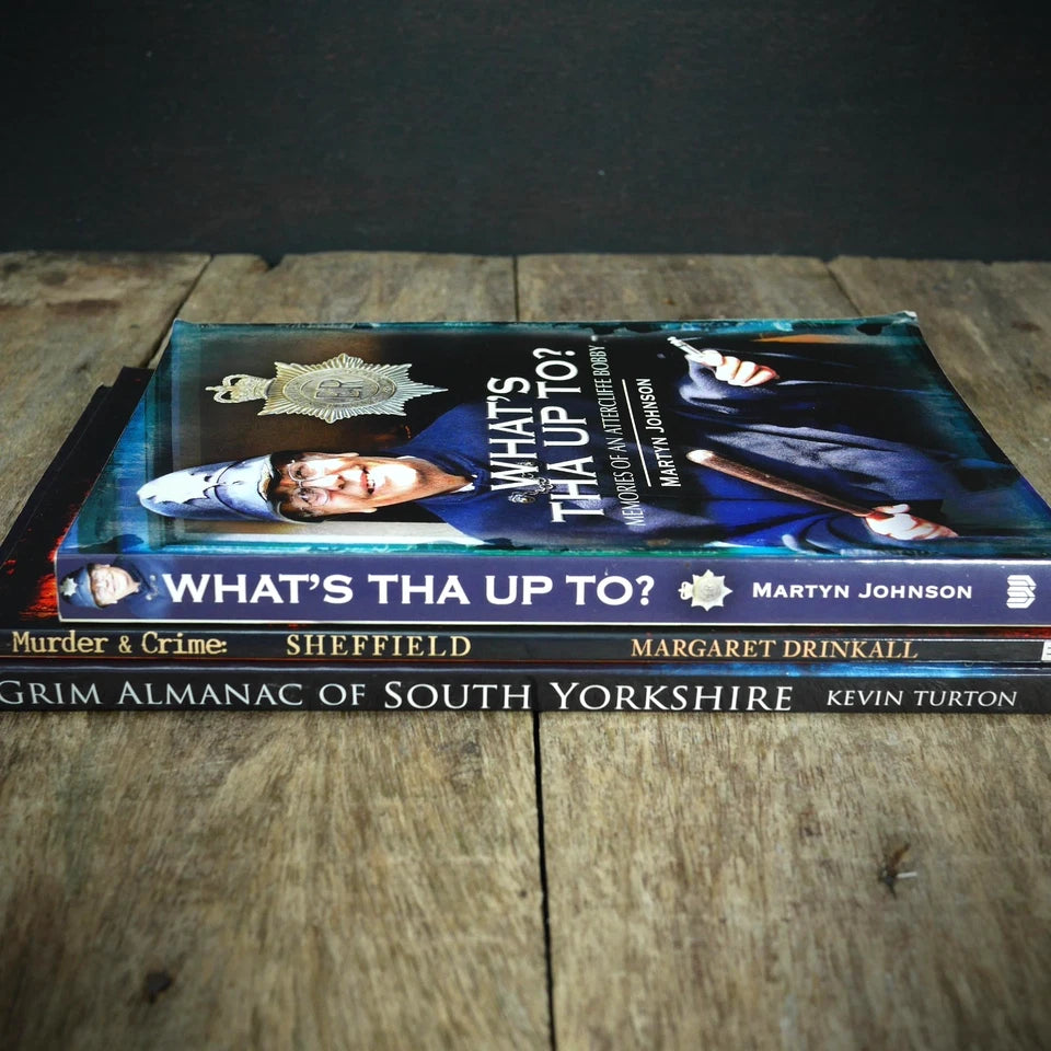 Job Lot/Bundle, Sheffield Local History/Crime Books, Murders, Attercliffe Police