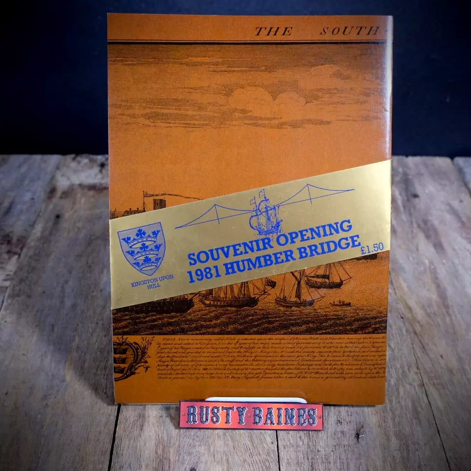 Souvenir Booklet of the Humber Bridge Opening 1981, Hull