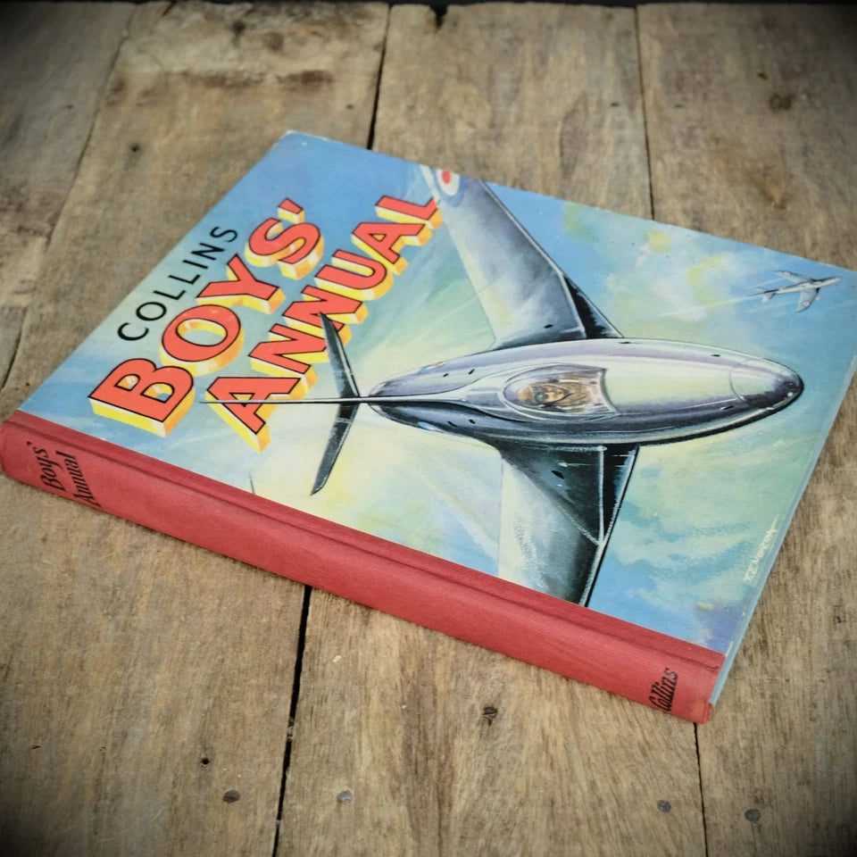Collins Boys' Annual, Late 1950's Action/Adventure Children's Hardcover