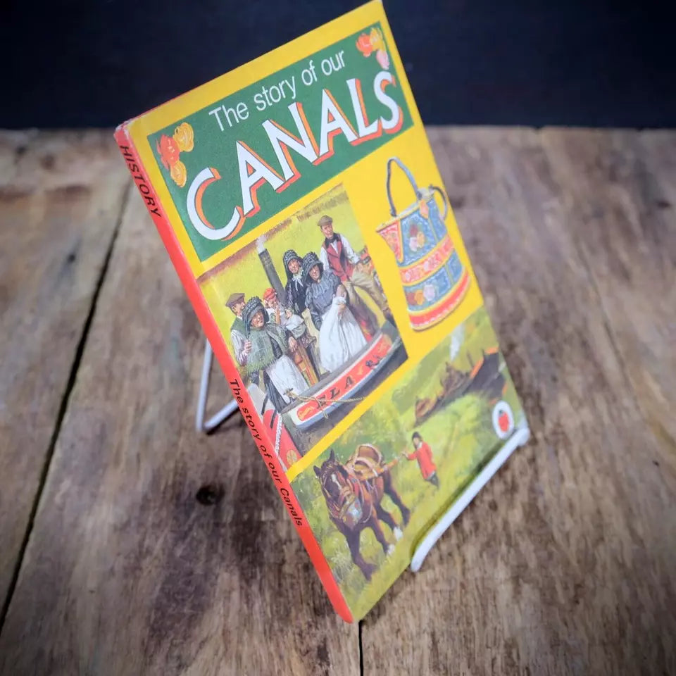 Vintage Ladybird Book, The Story of Our Canals, Matt, 60p Issue