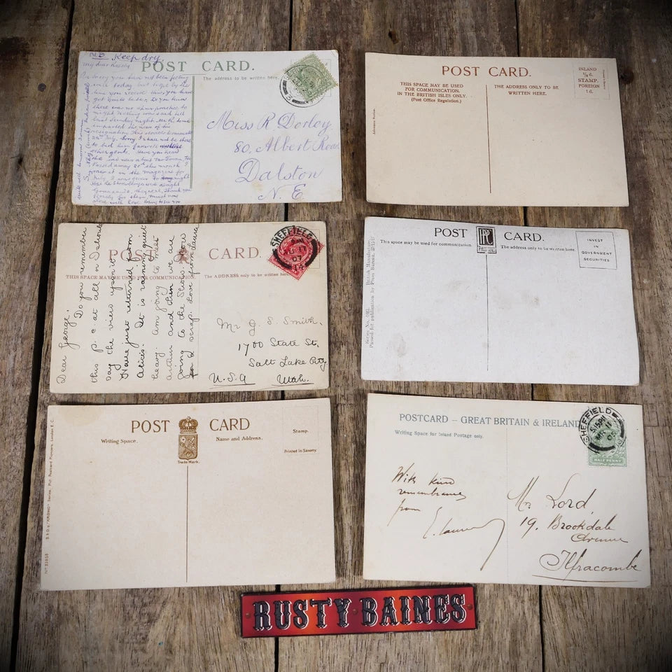 Postcard Bundle, Sheffield High Street Town Centre/Fargate