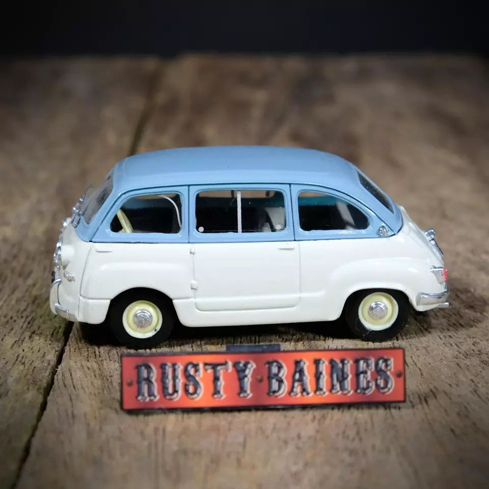 Brumm Fiat 600 Multipla Classic Car MPV People Carrier, No Box