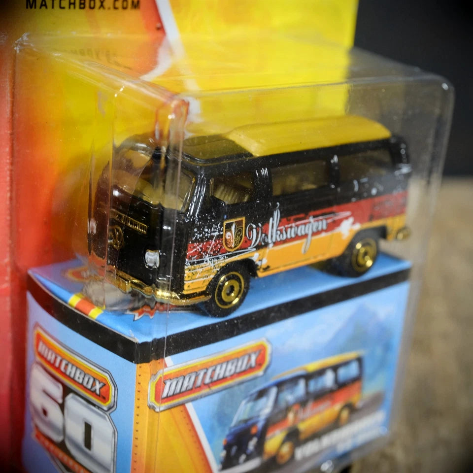 Matchbox 60th Anniversary Issue VW Volkswagen T2 Transporter Camper, Box, Sealed