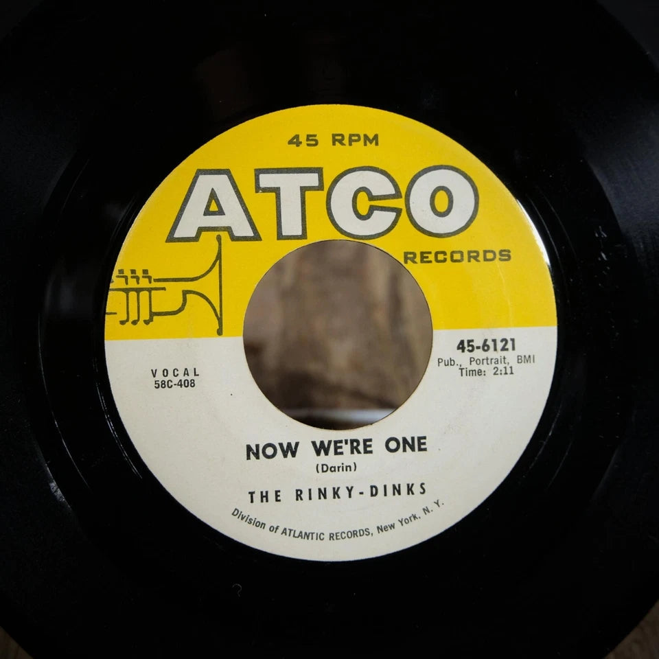 Record 7" Single, The Rinky Dinks/Bobby Darin, Early in the Morning