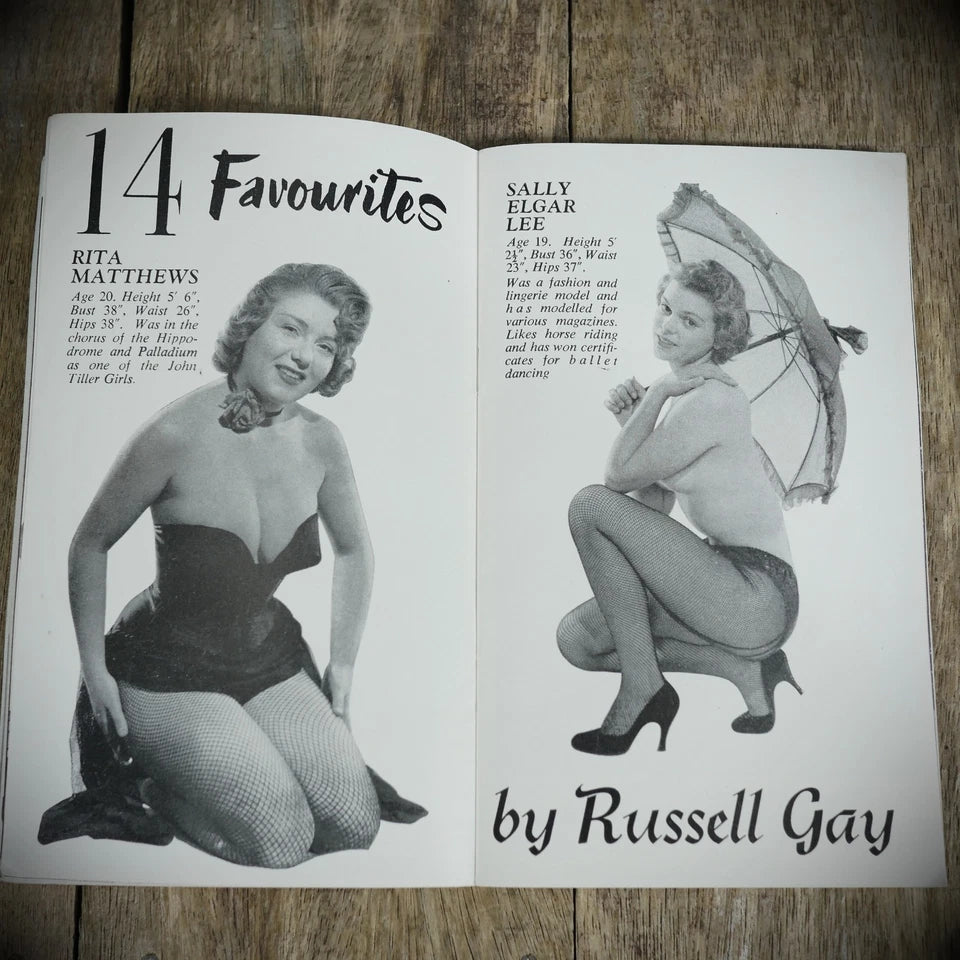 Carnival Spring 1956 Pocket Pin-Up Glamour Photography Magazine, Lingerie