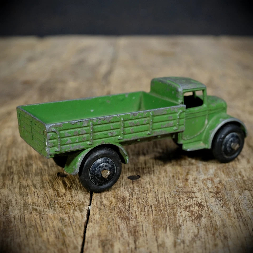 Vintage Dinky 22c Motor Truck, Open Back Lorry, Green