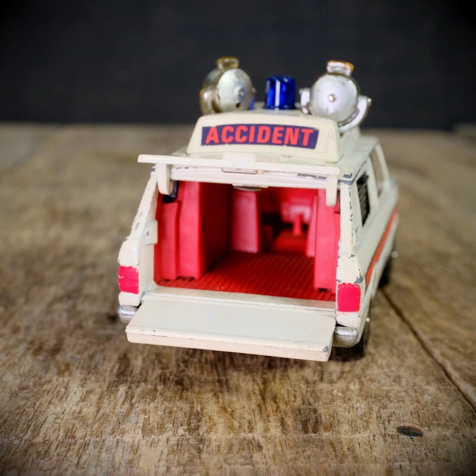 Vintage Corgi Whizzwheels Range Rover, Vigilant Police Car, Playworn, Unboxed