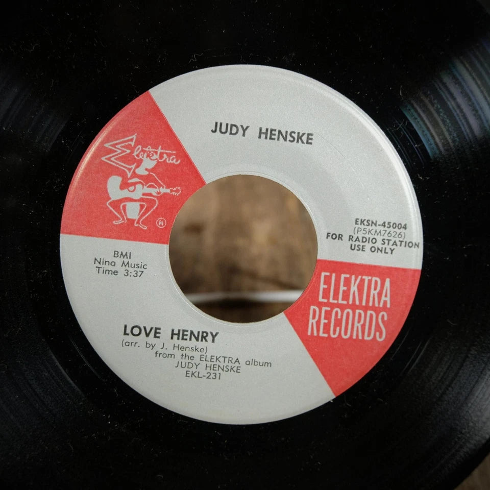 Record 7" Single, Judy Henske I Know You Rider/Love Henry, Radio Promo,