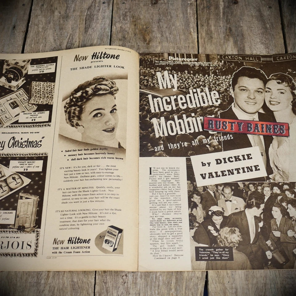 Vintage Picturegoer Magazine Dec 4 1954, Film/Cinema, Rita Moreno