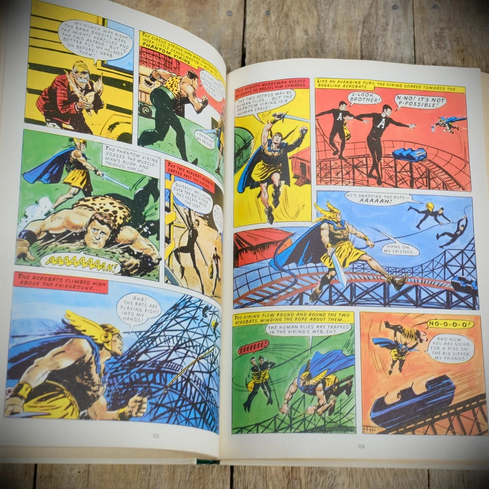 Champion Annual 1968 Hardback, Battler Britton, Phantom Viking, Spacemen School