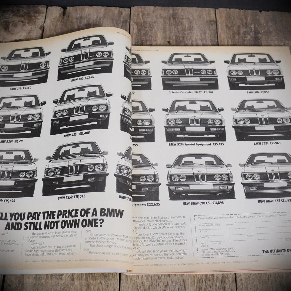 Vintage Motor Magazine Oct 23rd 1982, MG Metro Cover, Show Guide