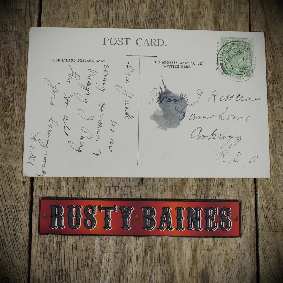 Postcard, Eccleston Lodge, Eaton Park (Hall) Printed 1908