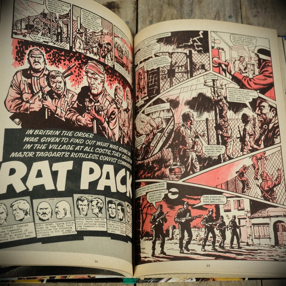 Battle Picture Weekly Annual 1979, Vintage British Fleetway Comic Hardcover