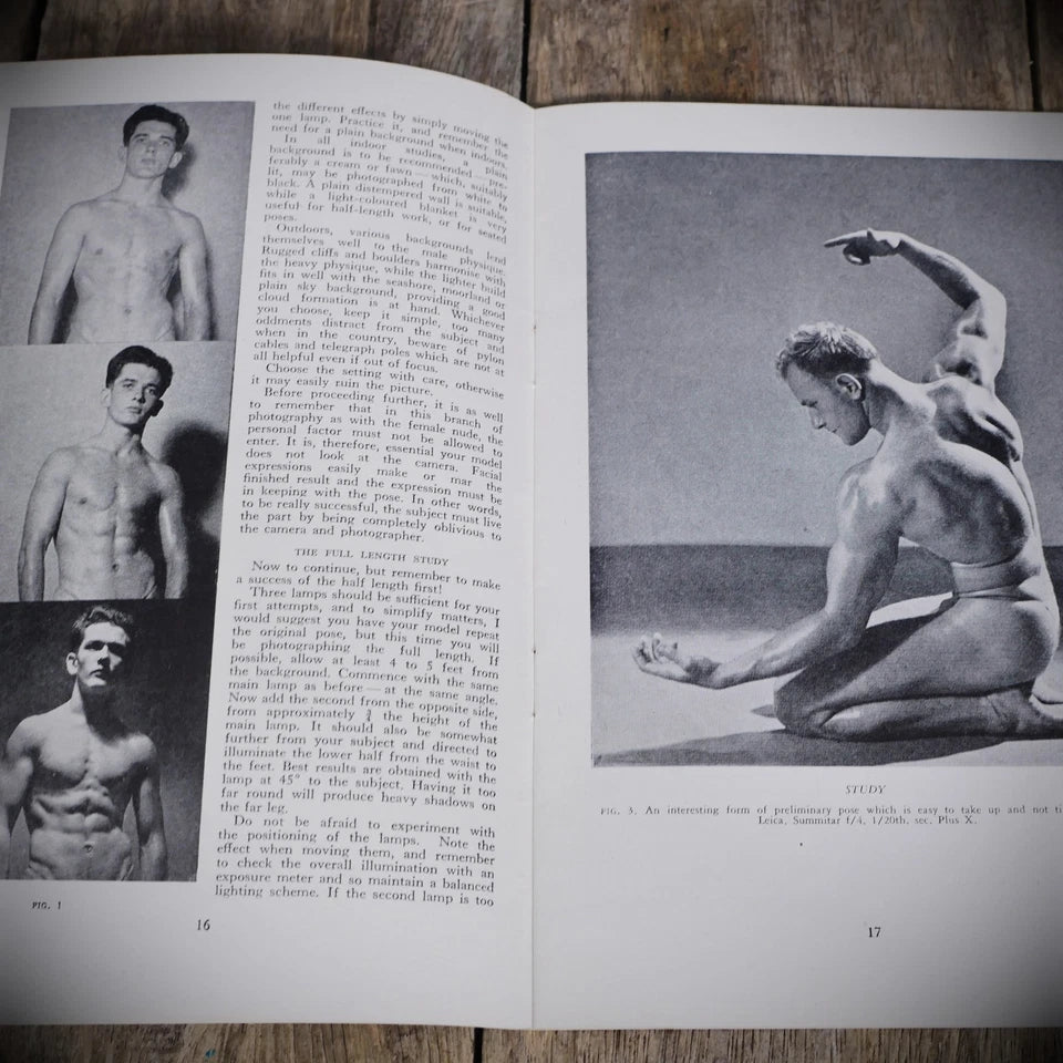 Vintage Good Photography Magazine June 1951, Pocket Size, Male Figure
