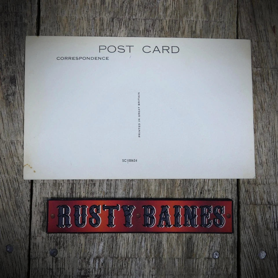 Postcard, Comic, Tight-Fisted Scotsman, Bike Bicycle Shop Repairs