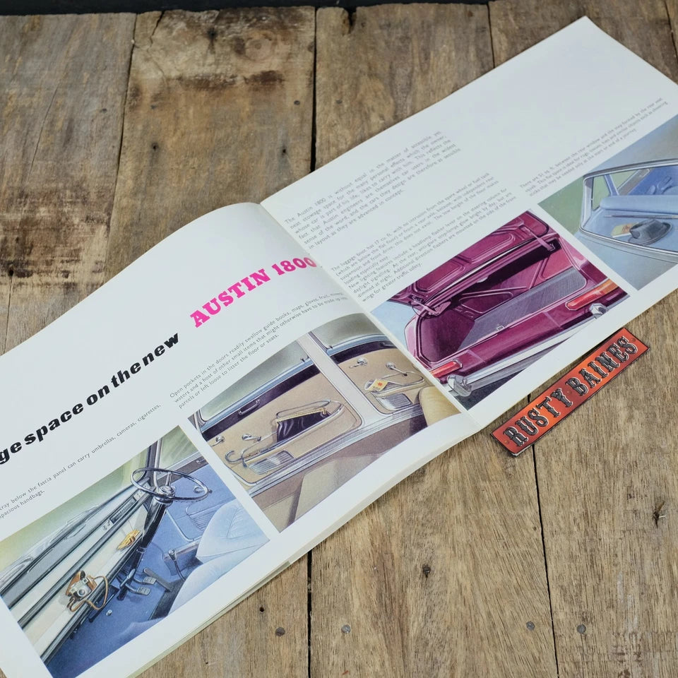 Original Car Brochure, Austin 1800 Pininfarina #2267