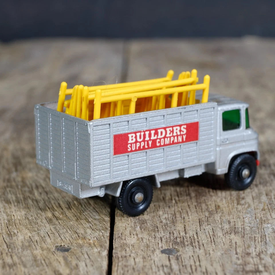 Original Vintage Matchbox/Lesney Mercedes Scaffolding Builders Truck, No Box