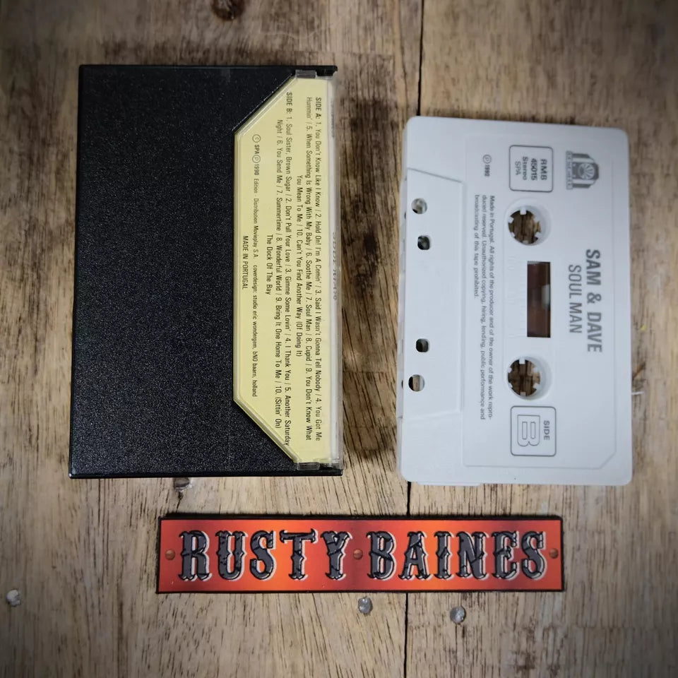 Cassette Tape, Sam & Dave Soul Man