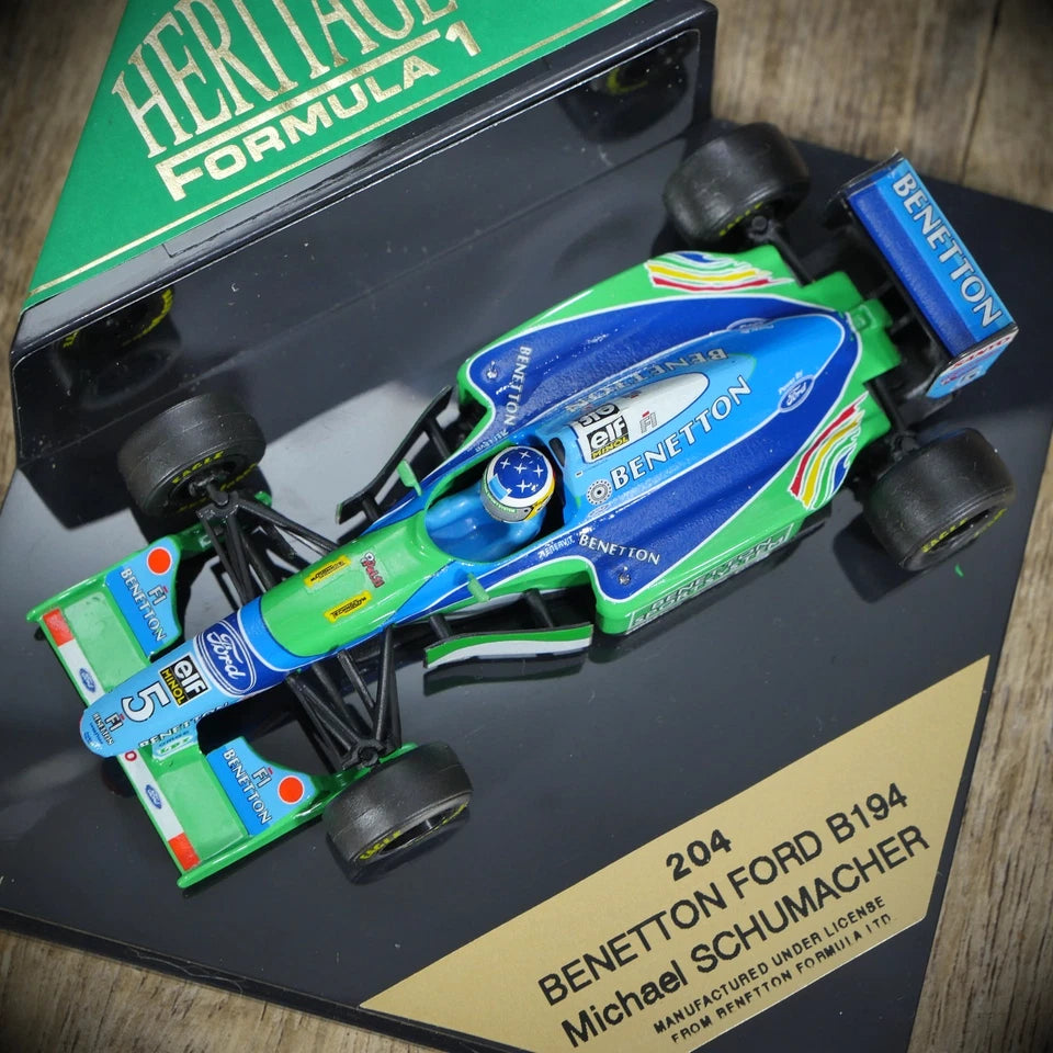 Onyx Heriate F1 Benneton Ford B194, Michael Scumacher, Boxed 1/43 Model 204