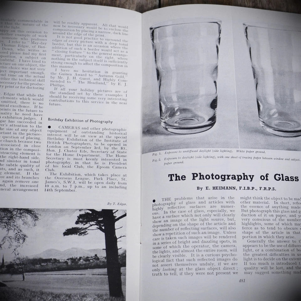 Vintage The Miniature Camera Pocket Magazine, Aug 1951