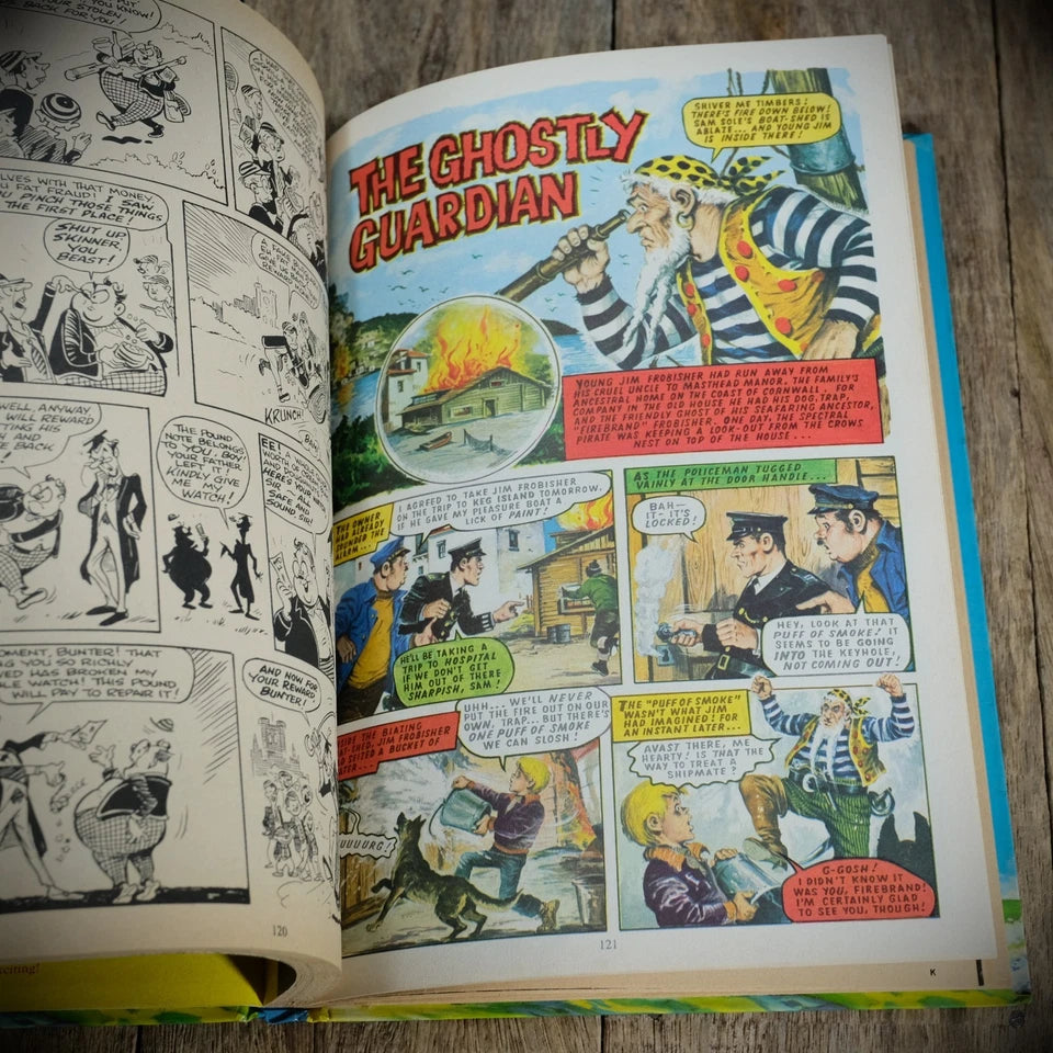 Valiant Annual 1972, Vintage British Hardcover Comic Book
