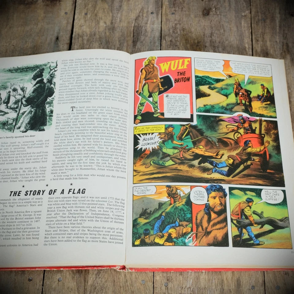 Express Super Colour Annual 1960, Beaverbrook Advernture Comic Hardcover