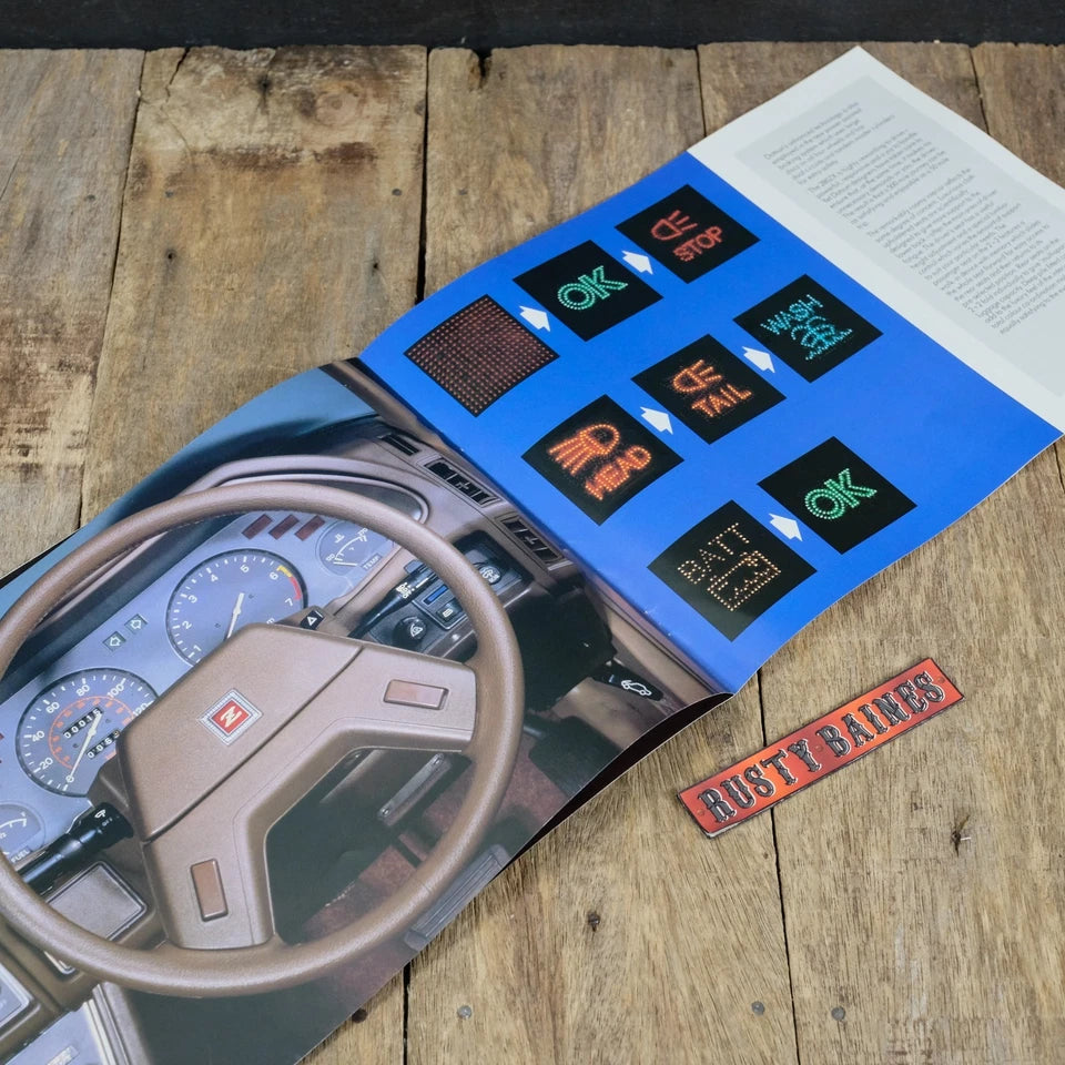 Original Car Brochure, Datsun/Nissan 280ZX , UK 1980