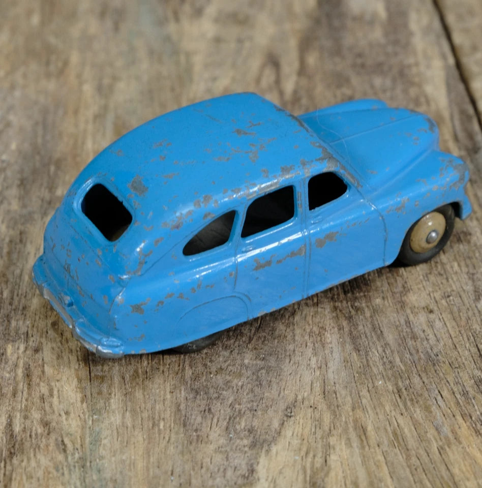 Original Vintage Dinky Diecast Car, Standard Vanguard, Blue, No Box