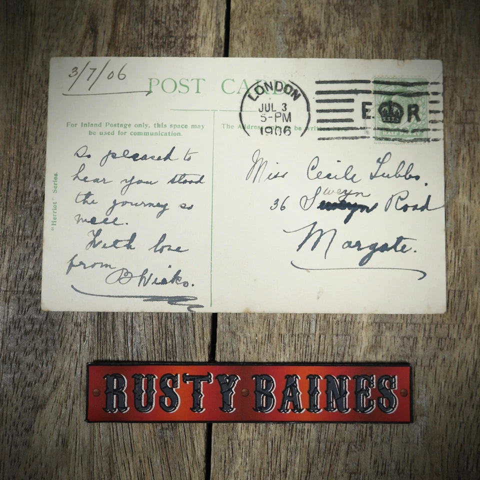 Postcard, Comic, Prehistoric Sports, Hunting, Archery, Wild Animal