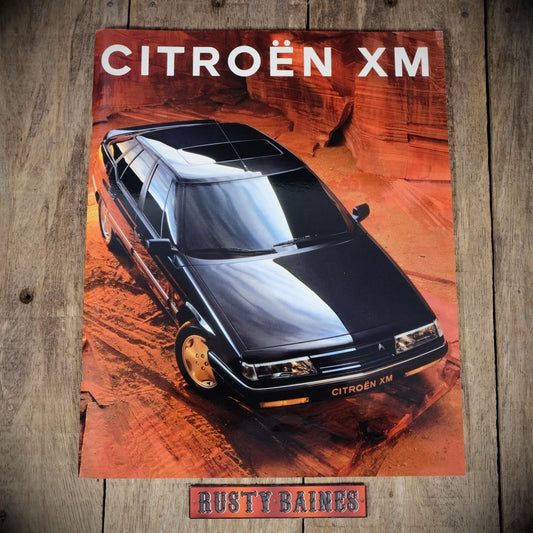 Car Brochure, Citroen XM Range, Saloon & Estate, Undated