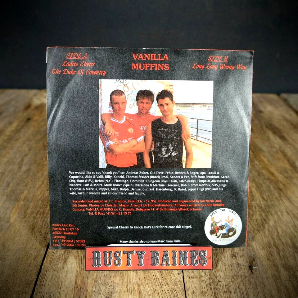 Record 7" Picture Disc EP, Vanilla Muffins Ladies Choice, Oi