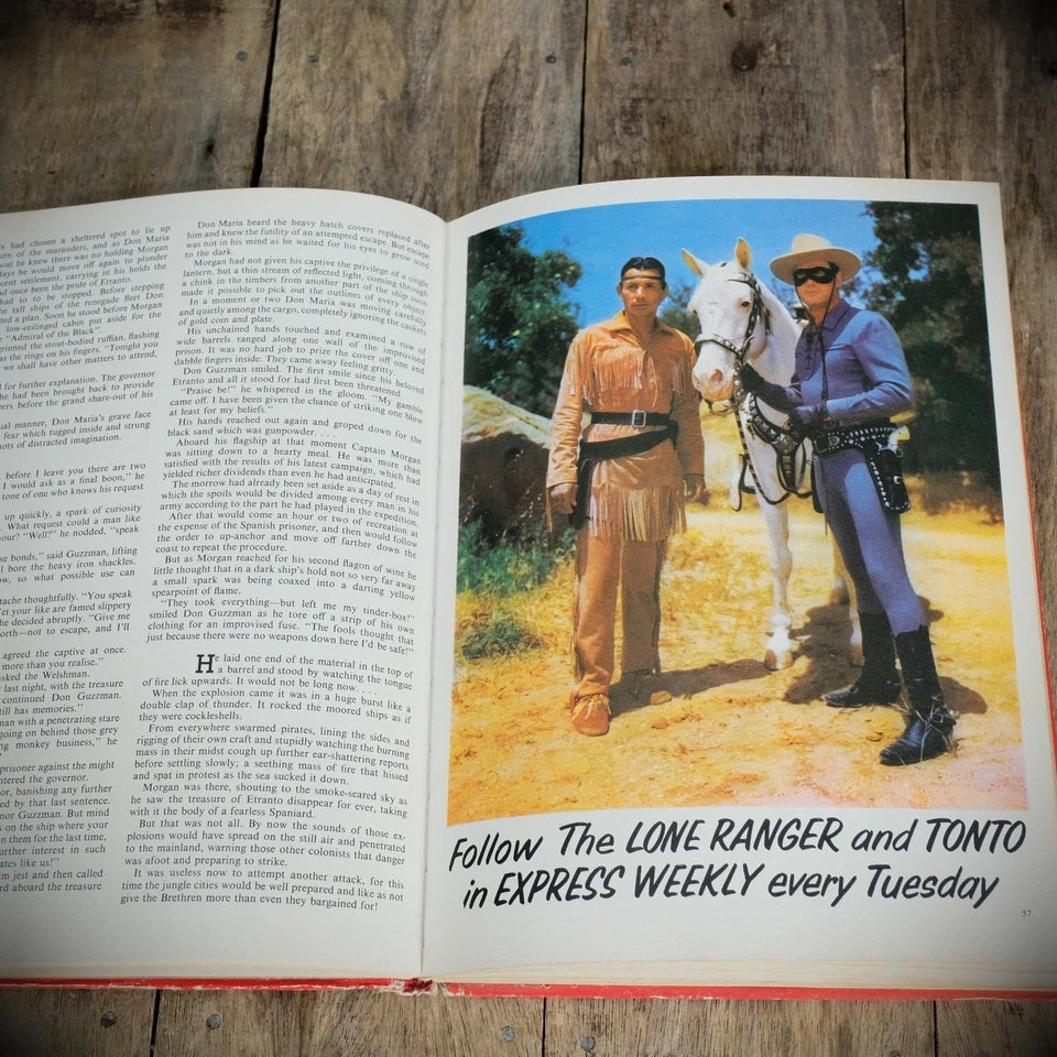 Express Super Colour Annual 1960, Beaverbrook Advernture Comic Hardcover