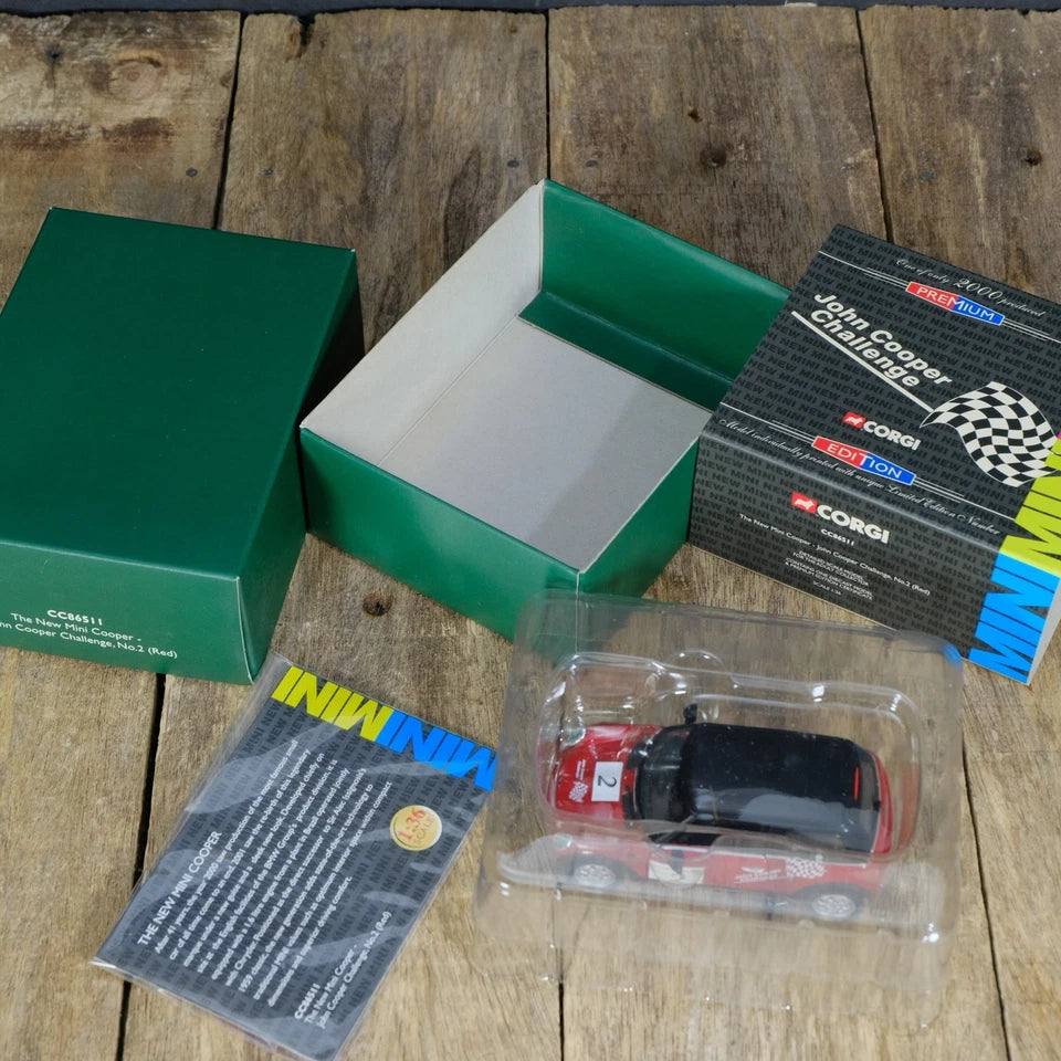 Corgi Premium Edition BMW MINI John Cooper Challenge No.2