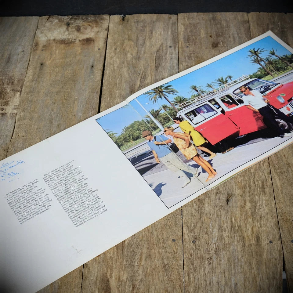 Original Van Brochure, Ford Transit Mk1 Buses, Minibus No.547361, 1968