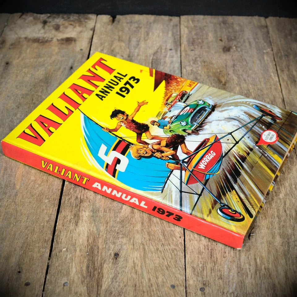 Valiant Annual 1973, Vintage British Fleetway Comic Hardcover