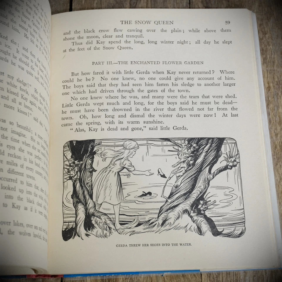 Hans Andersen's Fairy Tales, Vintage Illustrated Collins Story Book, Undated HB