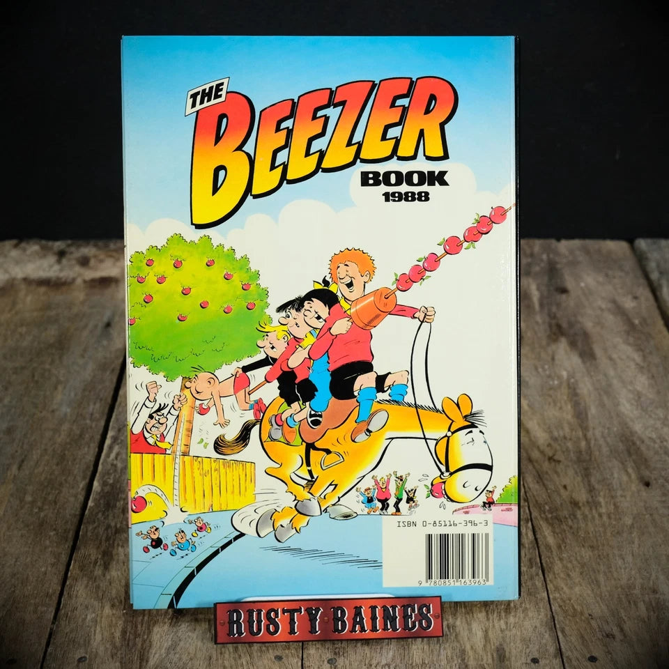 The Beezer Book Annual 1988, Vintage British DC Thomson Comic Hardcover