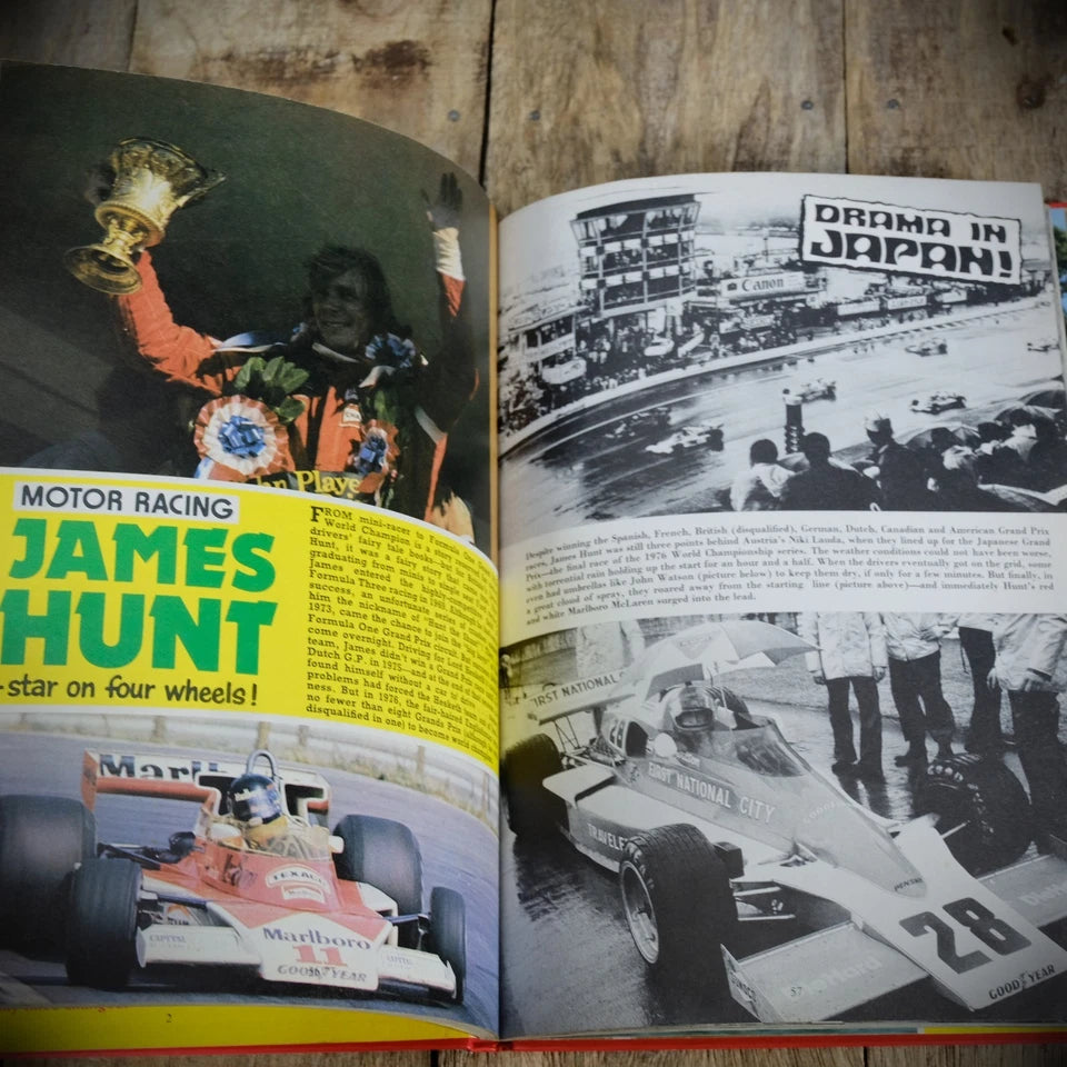 Tiger Book of Sport Annual 1978, RAC Rally, Football, Drag Racing, Tennis Etc.