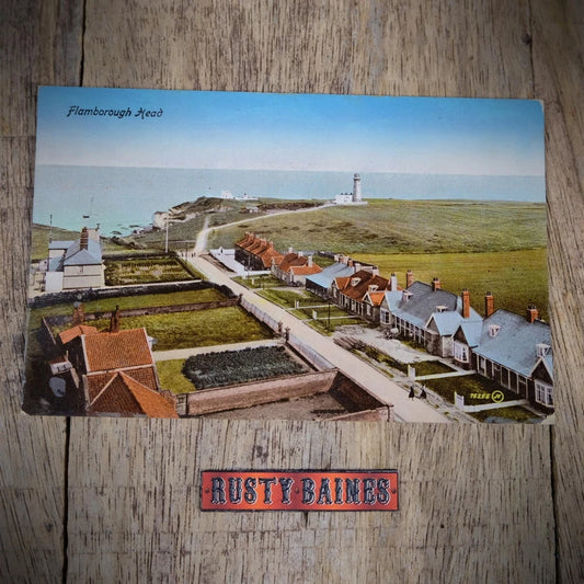 Postcard, Bridlington Flamborough Head, Lighthouse, Printed