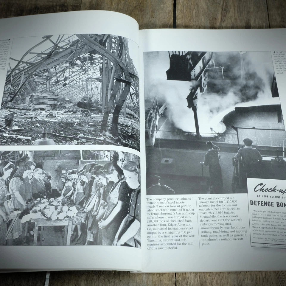 Sheffield Blitz, WW2 Home Front, 2000, Paul License, Softcover