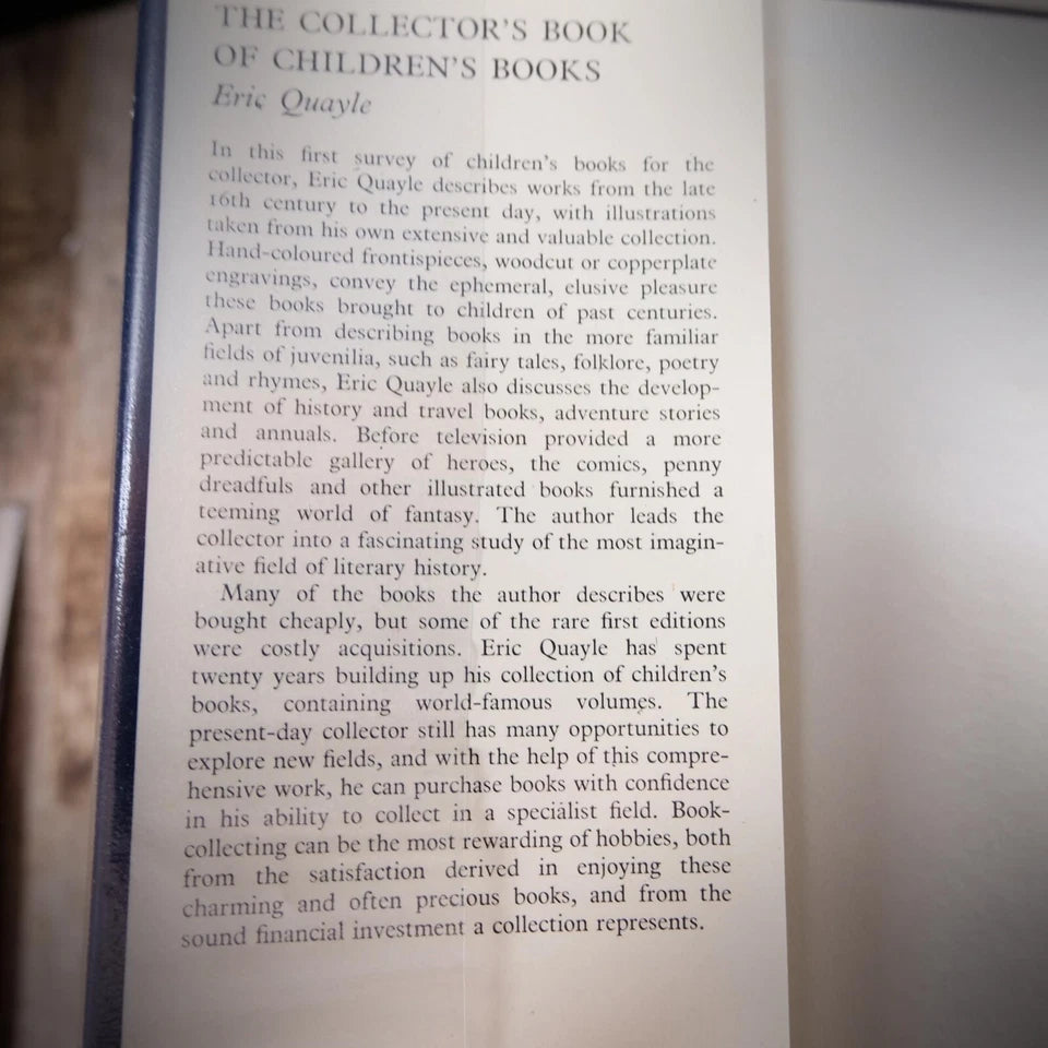 The Collector's Book of Children's Books, Eric Quayle, 1971 Hardcover