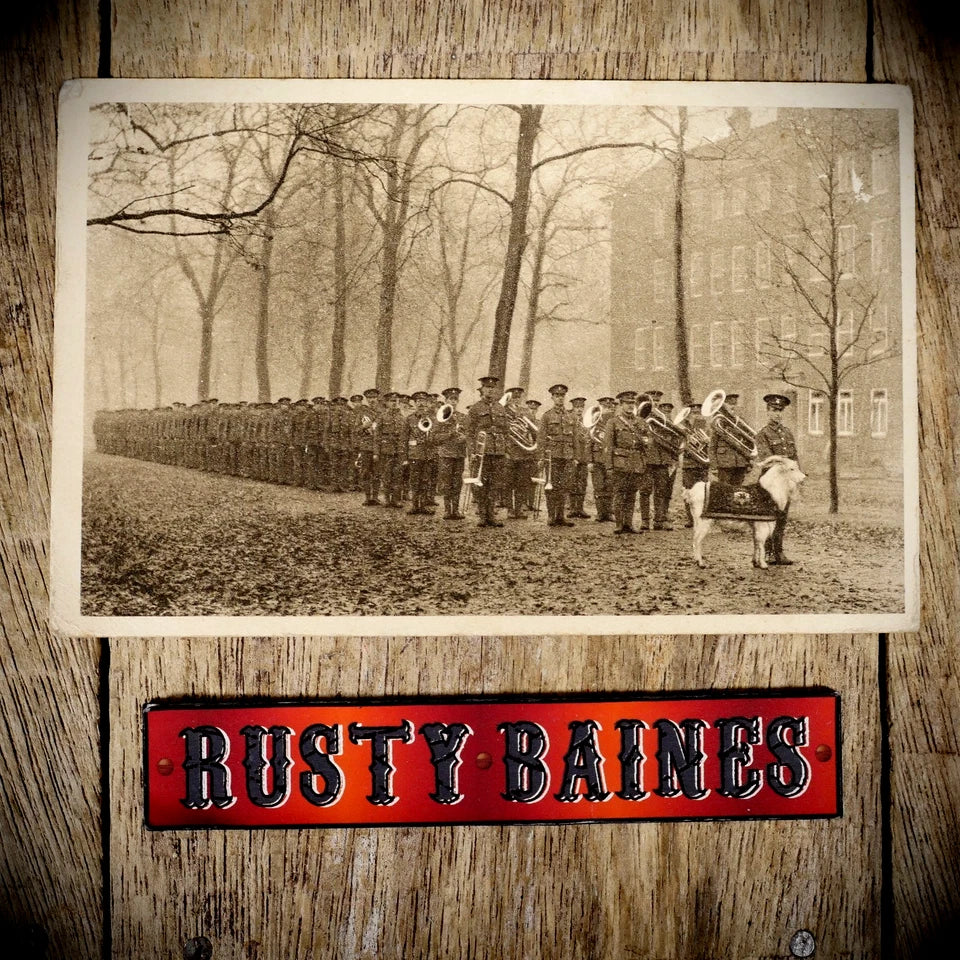 Postcard, National Fund for Welsh Troops, Soldiers Bandsmen, Printed