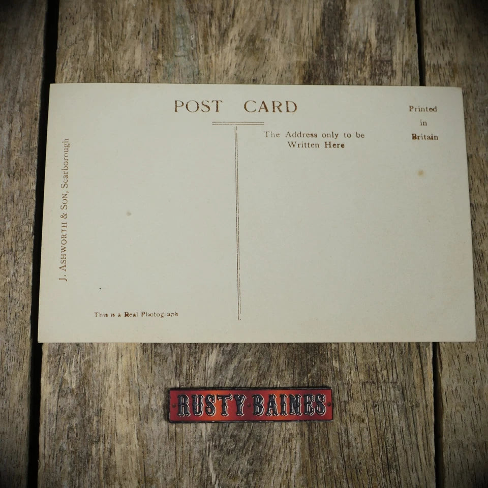 Postcard, Scarborough Floral Hall, J Ashworth Real Photo