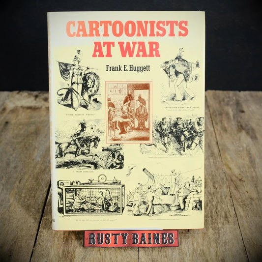 Cartoonists at War, WW2 Comic Art, Humour, Propaganda, Frank Huggett, Hardcover